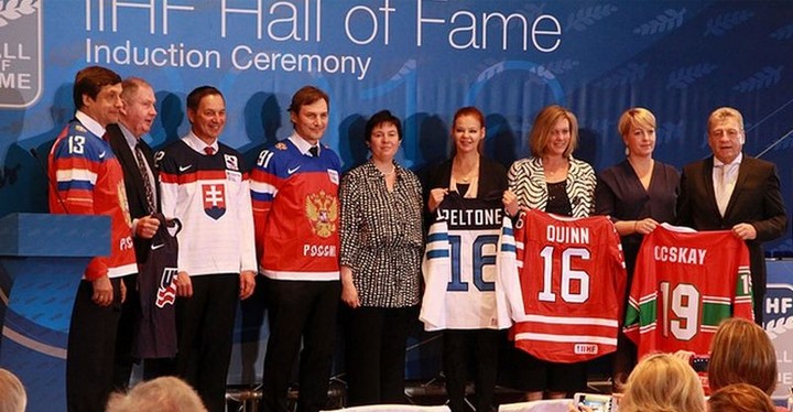 Peter Bondra v Sieni slávy IIHF